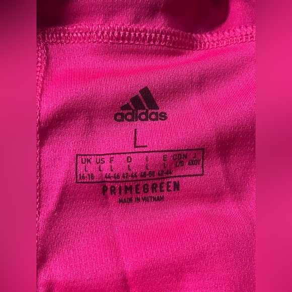 ADIDAS PACER 3S KNIT SHORTS - PINK - Picture 3 of 6